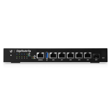 Router 5x1GbE 1xSFP PoE ER-6P-EU