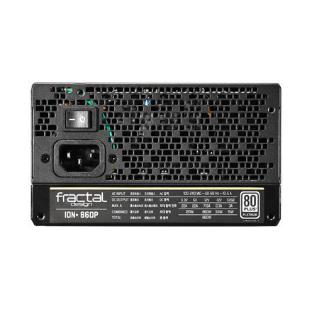 Fractal Design | Ion+ 860 W Platine | 860 W