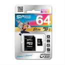 Silicon Power memory card microSDXC 64GB Elite + adapter-5