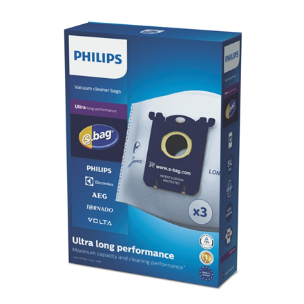 Philips disposable dust bag 4 s-bag Ultra Long Performance