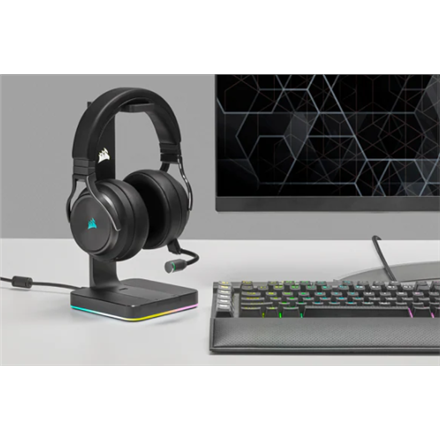 Corsair Vituoso RGB WIRELESS XT | Surround | Closed | Over-ear | Wireless | Grey