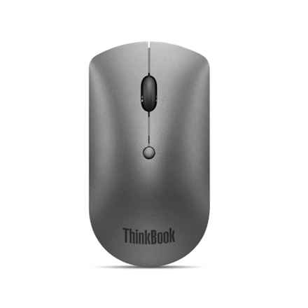 Lenovo | Souris silencieuse Bluetooth ThinkBook | Sans fil | Bluetooth 5.0 | Gris fer | 1 an