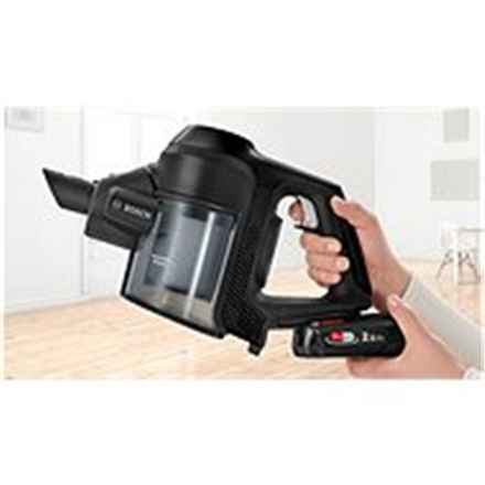Bosch Serie 6 BBS611BSC Aspirateur balai/balai électrique 2 en 1 Batterie Sec Sans sac Noir 2,5 Ah