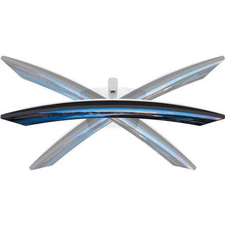 DELL UltraSharp U4021QW LED display 100.8 cm (39.7") 5120 x 2160 pixels 4K DCI LCD Silver