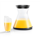 Bosch MCP72GPB citrus press Plastic, Stainless steel Black, Transparent-3