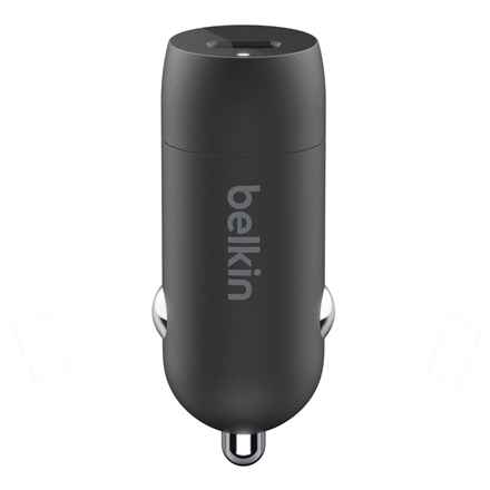 Belkin Boost Charge 20W USB-C Power Delivery Car Charger, Black