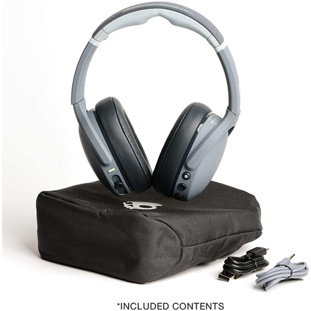 Skullcandy Crusher EVO Bluetooth Wireless Over-ear Headphones, BT 5.0, Gray EU (S6EVW-N744)