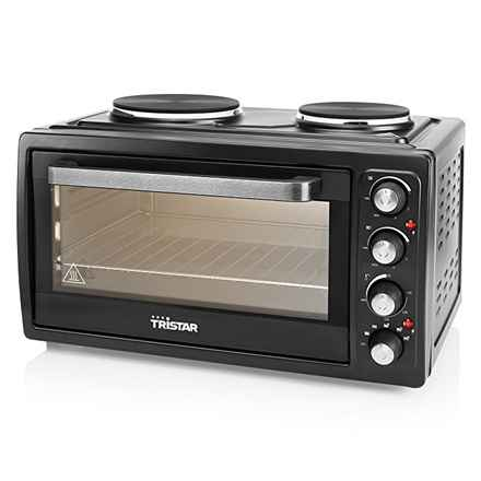 Tristar | Mini-four électrique | OV-1443 | Minuterie intégrée | 38 L | À poser | 3100 W | Noir
