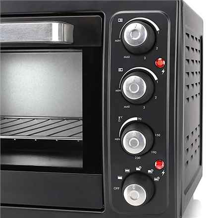 Tristar | Mini-four électrique | OV-1443 | Minuterie intégrée | 38 L | À poser | 3100 W | Noir
