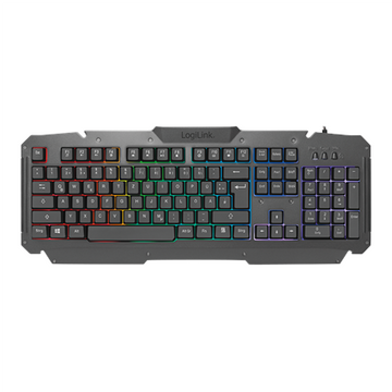 Logilink | Gaming-Set, keyboard, mouse and mouspad | ID0185 | Metal | Keyboard, Mouse and Pad Set | Wired | Mouse included | DE | Numeric keypad