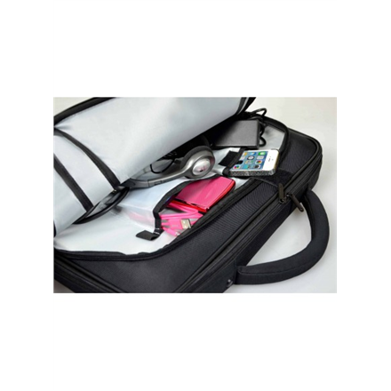 PORT DESIGNS | Courchevel | Fits up to size 15.6 " | Messenger - Briefcase | Black | Shoulder strap