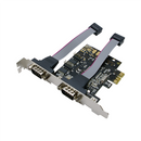 CARD adaptor LOGILINK, PCI-Express la 2 x SERIAL DB9M, "PC0031"