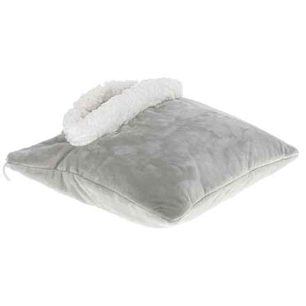 Adler | Coussin chauffant couverture | AD 7412 | Nombre de niveaux de chauffage : 8 | Nombre de personnes : 1 | Lavable | Polaire douce | 80 W | Gris