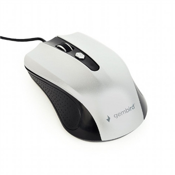 Gembird MUS-4B-01-BS Black/Silver - 0