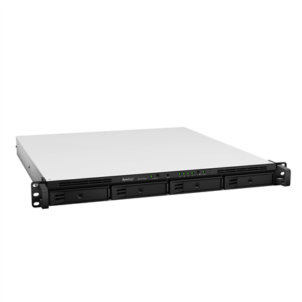 Synology RackStation RS1619XS+ NAS/storage server Rack (1U) Intel® Xeon® D D-1527 8 GB DDR4 DiskStation Manager Black