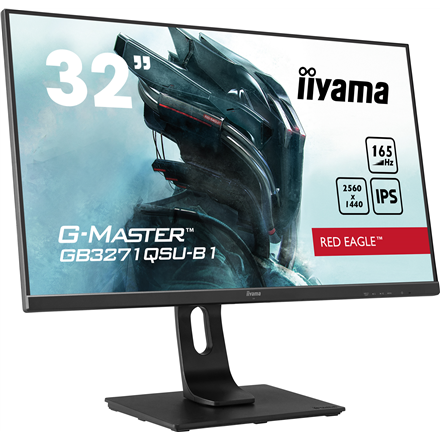iiyama G-MASTER GB3271QSU-B1 computer monitor 80 cm (31.5") 2560 x 1440 pixels Wide Quad HD LED Black