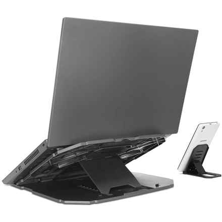 Support pour ordinateur portable 2 en 1 Lenovo | Lenovo | Support pour ordinateur portable 2 en 1 | 290,6 x 265,6 x 15,1 mm | 1 an(s)