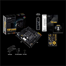 Asus | TUF Gaming B550M-Plus | Famille de processeurs AMD | Socket AM4 | DDR4 | Emplacements mémoire : 4 | Chipset AMD B | Micro ATX