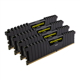 Corsair 32GB (4 x 8 GB) DDR4 2666MHz CL16 Vengeance LPX Black