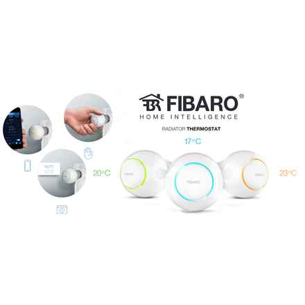 Pack de démarrage Fibaro The Heat Controller ZW5 EU