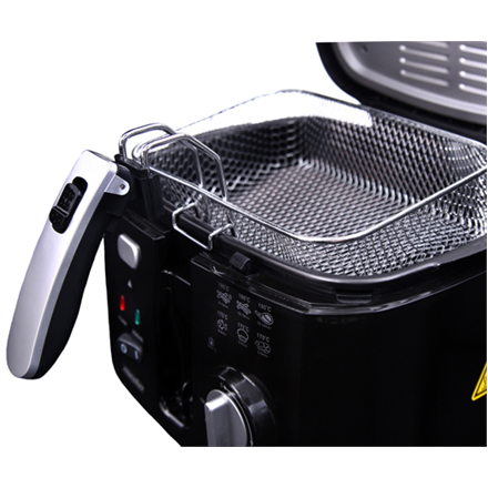 Mesko  friteuse  ms 4908  puissance 1800 w  capacité 25 l  noir