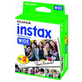 Fujifilm | Instax Wide Glossy (10plx2) Film | 108 x 86 mm | Quantity 20 - 0