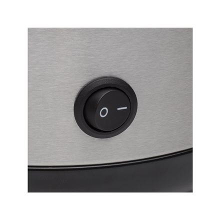 Tristar | RK-6127 | Rice cooker | 500 W | Black/Stainless steel