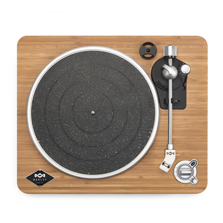Platine vinyle marley stir it up sans fil noir signature  marley  stir it up  platine vinyle