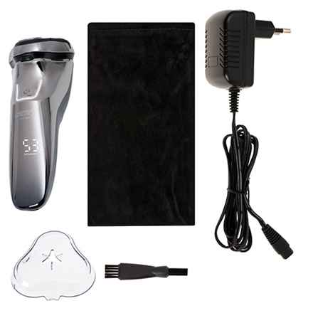 Rasoir rotatif pour homme Camry Premium CR 2925, gris
