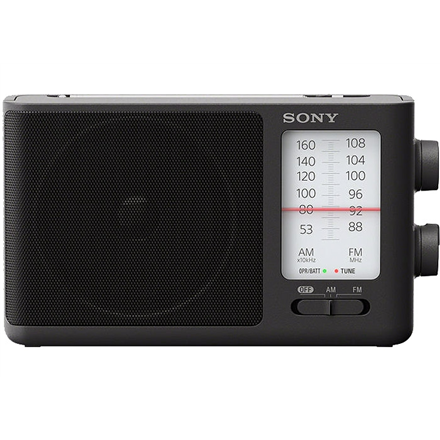 Sony | Analog Radio | ICF-506 | 5 W | Black