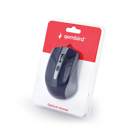 Gembird | MUS-4B-01-GB | Optical Mouse | USB | Spacegrey/Black - 0