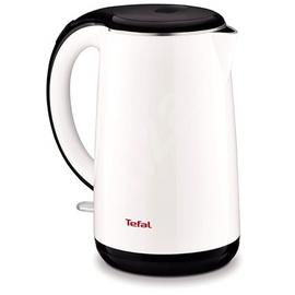 TEFAL | KO260130 | Standard kettle | 2400 W | 1.7 L | Stainless steel | 360° rotational base | White
