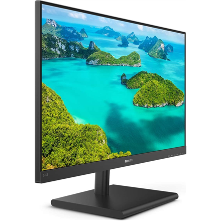 Écran LED Philips E Line 245E1S/00 60,5 cm (23,8") 2560 x 1440 pixels 2K Ultra HD LCD Noir