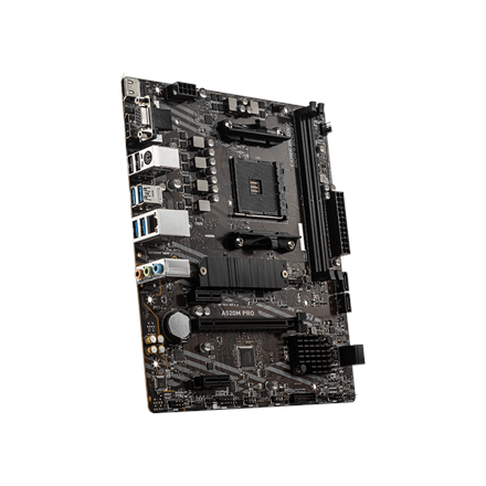 Carte mère msi a520m pro avec prise am4 micro atx