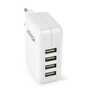 Energenie 4 ports USB 3.1A universel blanc