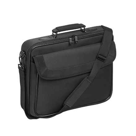 Targus | Étui à clapet classique | Convient aux ordinateurs jusqu'à 15,6 pouces | Sacoche messager | Noir | Bandoulière