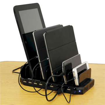 Tripp Lite | 10 Port USB Charging Station with Adjustable Storage | U280-010-ST-CEE - 0