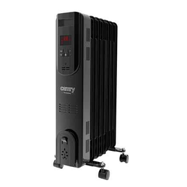 Chauffage électrique à huile avec télécommande CAMRY CR 7812, 7 ailettes, 1500 W noir