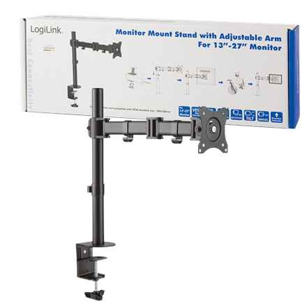 Logilink | Support de bureau | BP0021 | 13-27" | Poids maximal (capacité) 8 kg