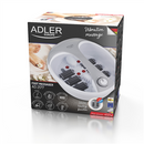 Adler  masseur de pieds  ad 2177  garantie 24 mois  450 w  blanc/argent
