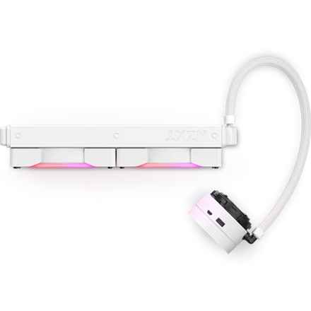 Ventilateurs RGB blancs NZXT Kraken X63 280 mm