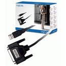 Logilink | USB 2.0 adapter to Paralel (LPT) DB25 , 1,8m | USB-A to LPT USB A male | DB25-2