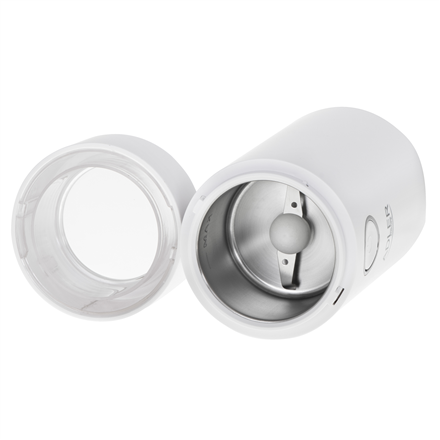Adler | Coffee Mill | AD 4446ws | 150 W | Coffee beans capacity 75 g | White