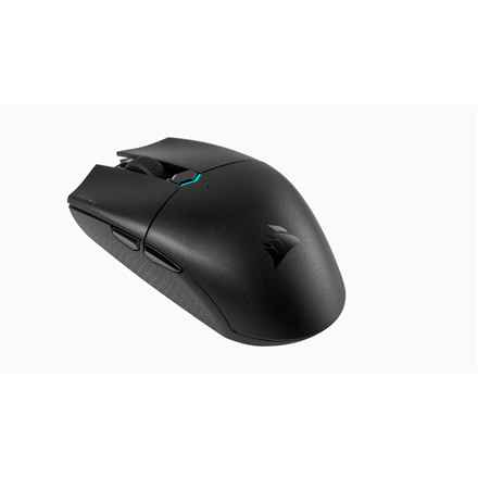 MOUSE CORSAIR, gaming, wireless, Bluetooth | 2.4GHz, optic, 10000 dpi, butoane/scroll 6/1, butoane programabile, buton selectare viteza, negru, "CH-931C011-EU" (timbru verde 0.18 lei)