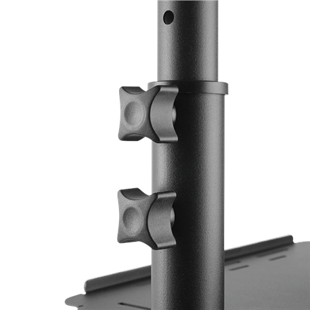 Chariot en acier pour projecteur/ordinateur portable