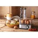 Adler AD 4486 egg cooker 8 egg(s) 800 W Black,Satin steel,Transparent