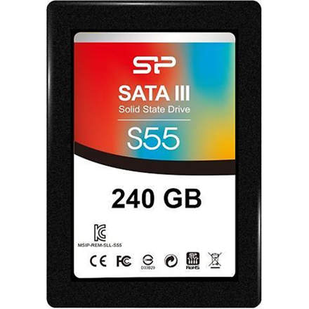 Silicon Power Slim S55 2.5" 240 GB Serial ATA III TLC