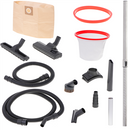 Camry | Aspirateur industriel professionnel | CR 7045 | Avec sac | Aspiration eau | Puissance 3400 W | Capacité poussière 25 L | Rouge/Argent