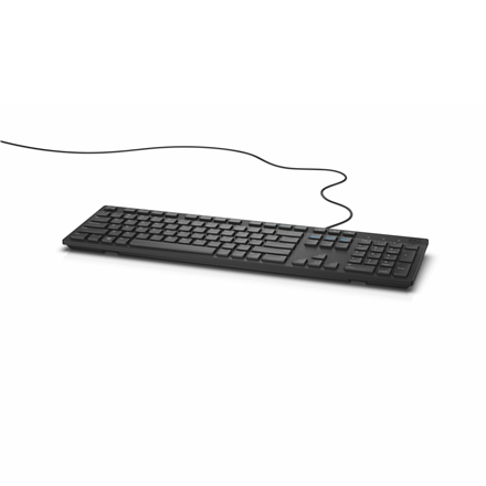 Dell | KB216 | Standard | Wired | Russian | Black | 503 g | Numeric keypad