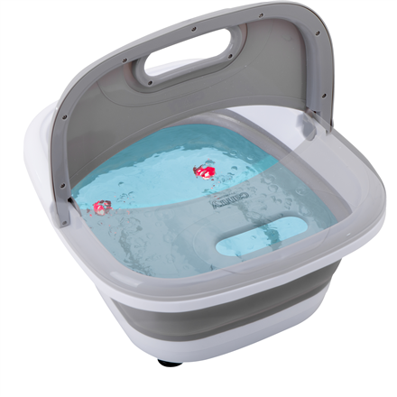Camry | Masseur de pieds | CR 2174 | Fonction bulles | Fonction chaleur | 450 W | Blanc/Argent
